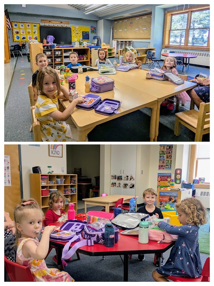 lunch in preschool